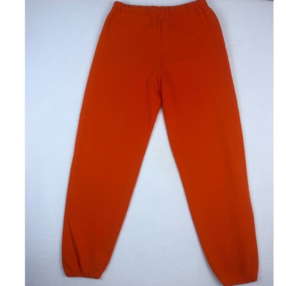 Vintage Russell Athletic USA Orange Sweatpants Joggers Adult M